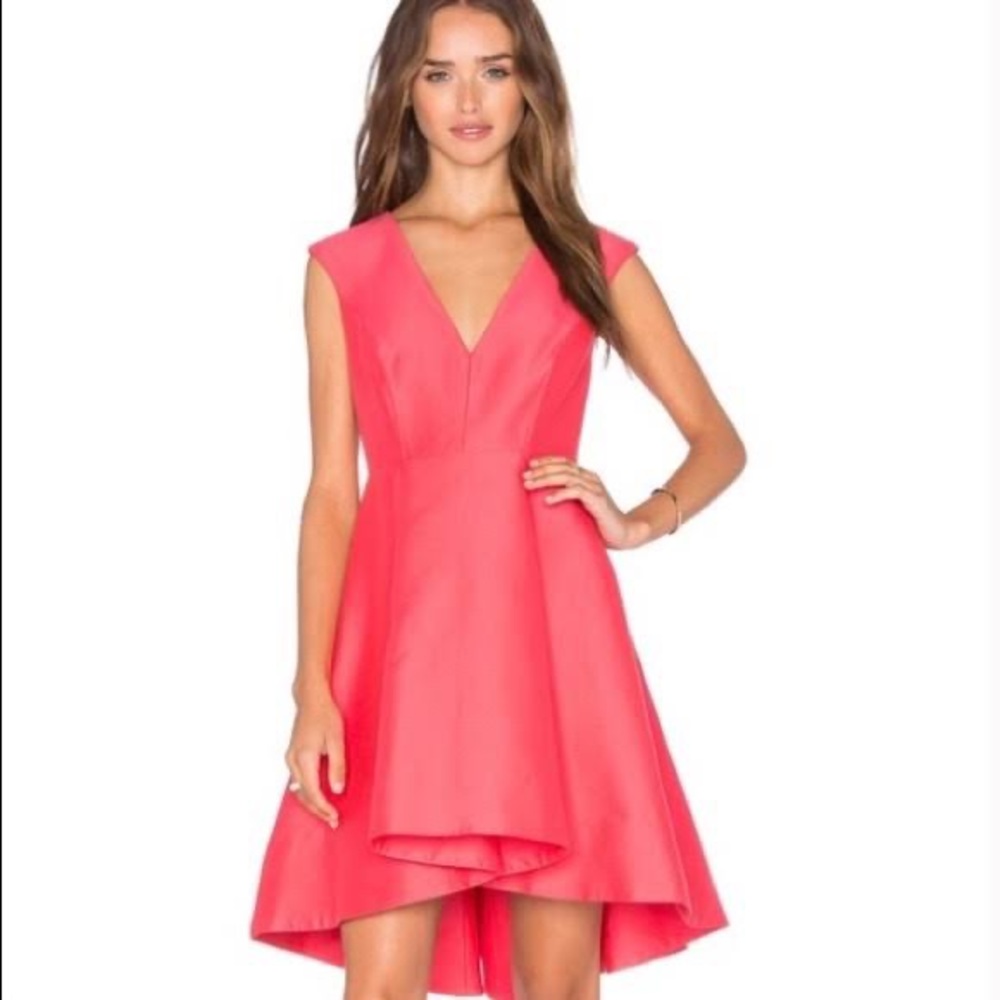 Halston Heritage Hi Lo Dress